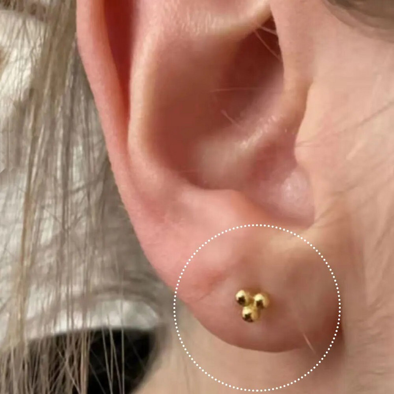 1 τεμ. Μικροσκοπικά φινετσάτα σκουλαρίκια από ανοξείδωτο ατσάλι για γυναίκες 2021 Φορείο Snake Moon Star Heart Butterfly Piercing Ear cuff