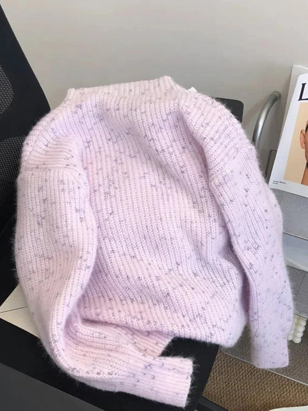 Korejiešu trikotāžas jakas jakas Mežģīnes Bow Dizains Džemperis Mēteļi Ikdienišķa Sieviešu Eleganta Trikotāža Gilet Jauns Brīvs Malhas Casaco