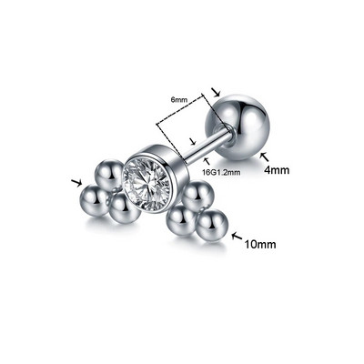 1gab mazi čūskas auskari sievietēm Mini pīrsings auskari no nerūsējošā tērauda Labret lūpu pīrsingi ķermeņa rotaslietas dāvanas Brincos