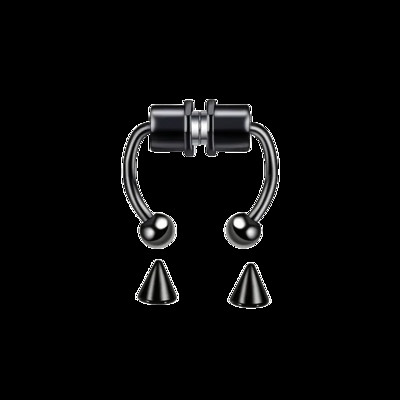 1-3 gab. Magnētisks starpsienas deguna gredzens sievietēm bez caurduršanas nerūsējošā tērauda stīpas atkārtoti lietojamas viltotas deguna rotaslietas