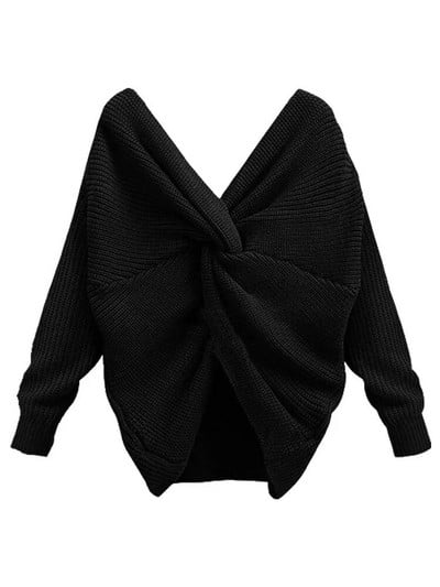 Naised Selg Risti ristpärlitega kootud kampsun Sügis Talv Elegantne OL Soe Pullover Mood Soliidne Kampsun Kudumid Pull