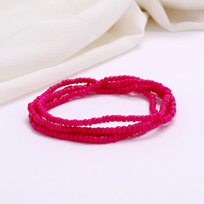 Мъниста за талията за отслабване Еластични африкански мъниста за талията за жени Верига от мъниста за корем Плюс размер с връв и талисмани