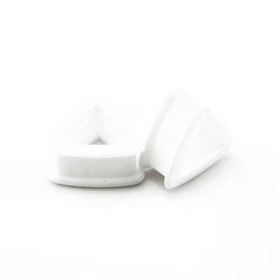 BOG-1 pāri elastīgi silikona elastīgi ādas ausu tuneļi un aizbāžņi sirds dobi plānas mīkstuma pīrsings auskari ķermeņa rotaslietas auss