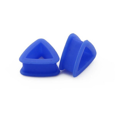 BOG-1 pāri elastīgi silikona elastīgi ādas ausu tuneļi un aizbāžņi sirds dobi plānas mīkstuma pīrsings auskari ķermeņa rotaslietas auss