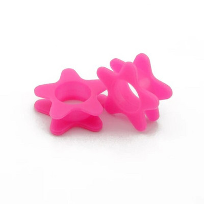 BOG-1 pāri elastīgi silikona elastīgi ādas ausu tuneļi un aizbāžņi sirds dobi plānas mīkstuma pīrsings auskari ķermeņa rotaslietas auss