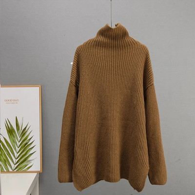 Sieviešu džemperis elegants sieviešu džemperis ar garām piedurknēm, 2023. gada rudens un ziemas ikdienas sieviešu džemperis.