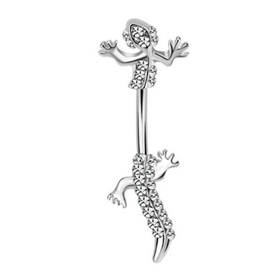 Animal Series Lizard Octopus Bee Ομφαλός δαχτυλίδια κοιλιάς Χειρουργικά ατσάλινα πεταλούδα κουνιέται κοιλιά Piercing Ombligo Γυναικεία κοσμήματα