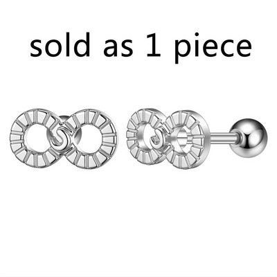 1 db Butterfly Star Heart Style Crystal Ear Tragus Piercing Mini Fülcsavar Daith Fülbevaló Helix Piercing Női Lányoknak Gyerekeknek