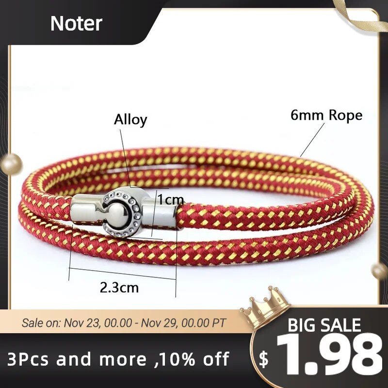 2023. gada luksusa virves rokassprādze vīriešiem, divslāņu A klases auklas rokassprādze, forša motociklistu sērfošanas auduma rokassprādze unikāls, burvīgs sprādzes pulseris