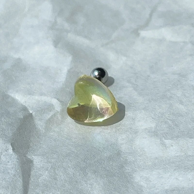 Y2k 90s Estētika Sirds formas mēles gredzeni sievietēm Forši salds šarms Trend Tongue Nail Harajuku Trend Pīrsings Rotaslietas Jaunums