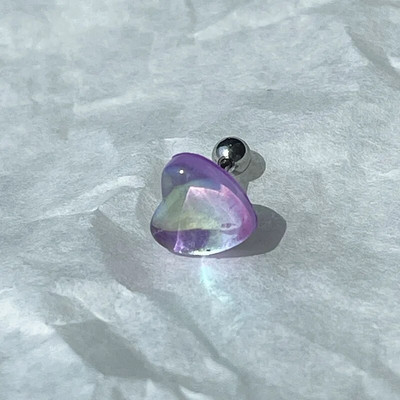 Y2k 90s Estētika Sirds formas mēles gredzeni sievietēm Forši salds šarms Trend Tongue Nail Harajuku Trend Pīrsings Rotaslietas Jaunums