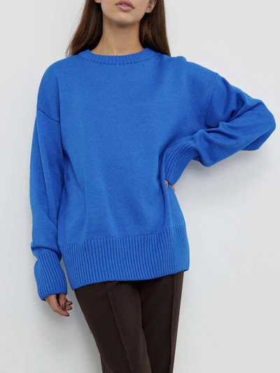 Sieviešu trikotāžas džemperi Pamata silti, vintage zaļi džemperi ar džemperi, trikotāžas lielizmēra biezi brīvi ziemas džemperi sievietēm 2023