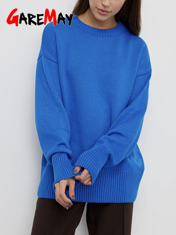 Sieviešu trikotāžas džemperi Pamata silti, vintage zaļi džemperi ar džemperi, trikotāžas lielizmēra biezi brīvi ziemas džemperi sievietēm 2023