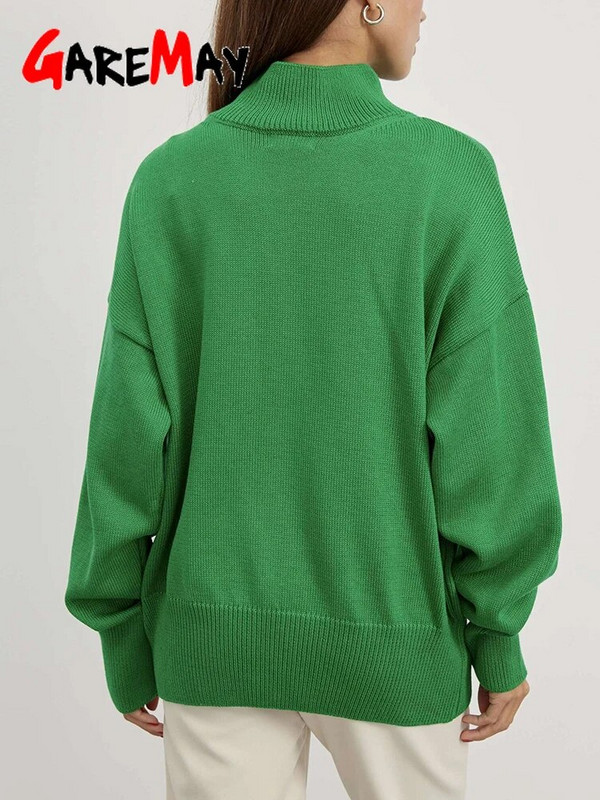 2023. gada rudens pamata sieviešu džemperis ar bruņurupuču apkakli, balts, liela izmēra džemperis ar garām piedurknēm retro stila klasisks džemperis sievietēm, džemperis