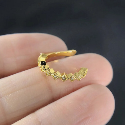 1PC Conch viltus pīrsings auskars sievietēm Auss skrimšļi bez pīrsinga auss aproces Ausu aproces Cirkons ausu klipsi aksesuāri ķermeņa rotaslietas