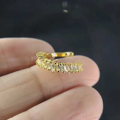 1PC Conch viltus pīrsings auskars sievietēm Auss skrimšļi bez pīrsinga auss aproces Ausu aproces Cirkons ausu klipsi aksesuāri ķermeņa rotaslietas