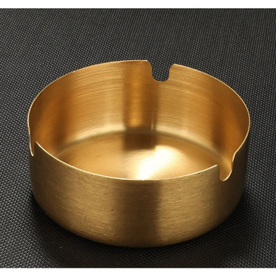 Пепелник от неръждаема стомана Творческо събитие Откриване Подарък Пепелник Бар Хотел Метален пепелник Търговски цветен външен джобен пепелник