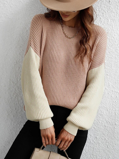 Női pulóver 2023 Trend Solid fehér kötött pulóver puha vintage oversize pulóver hosszú ujjú alkalmi meleg pulóverek nőknek