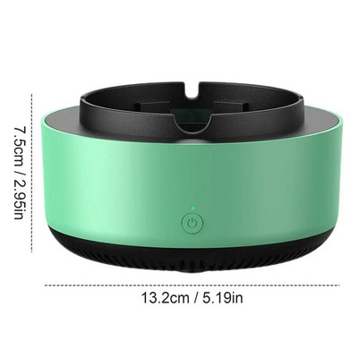 Elektroniskie bezdūmu pelnu trauka telpiskie gaisa tīrītāji, tiešie 360 grādu sūkšanas daudzfunkcionāli lietoti dūmu gaisa filtrs mājām