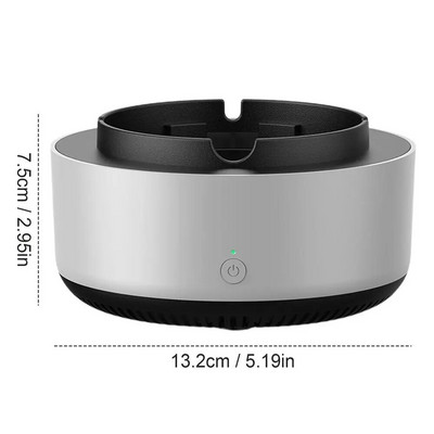 Elektroniskie bezdūmu pelnu trauka telpiskie gaisa tīrītāji, tiešie 360 grādu sūkšanas daudzfunkcionāli lietoti dūmu gaisa filtrs mājām