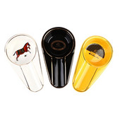 Keramikas cigāru pelnu trauks Pārnēsājams pelnu trauks cigāru vienam cigāru turētājam apaļa pelnu slota cigarešu pelnu trauks ceļojumu pelnu trauks