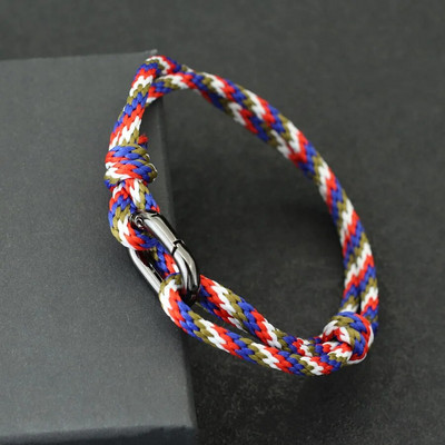 2023. gada virves rokassprādze vīriešiem, regulējama divslāņu, rokām darināta bīdāma sprādze Makrame Braslet sērfošanas rotaslietas Pulseira Corda Masculina