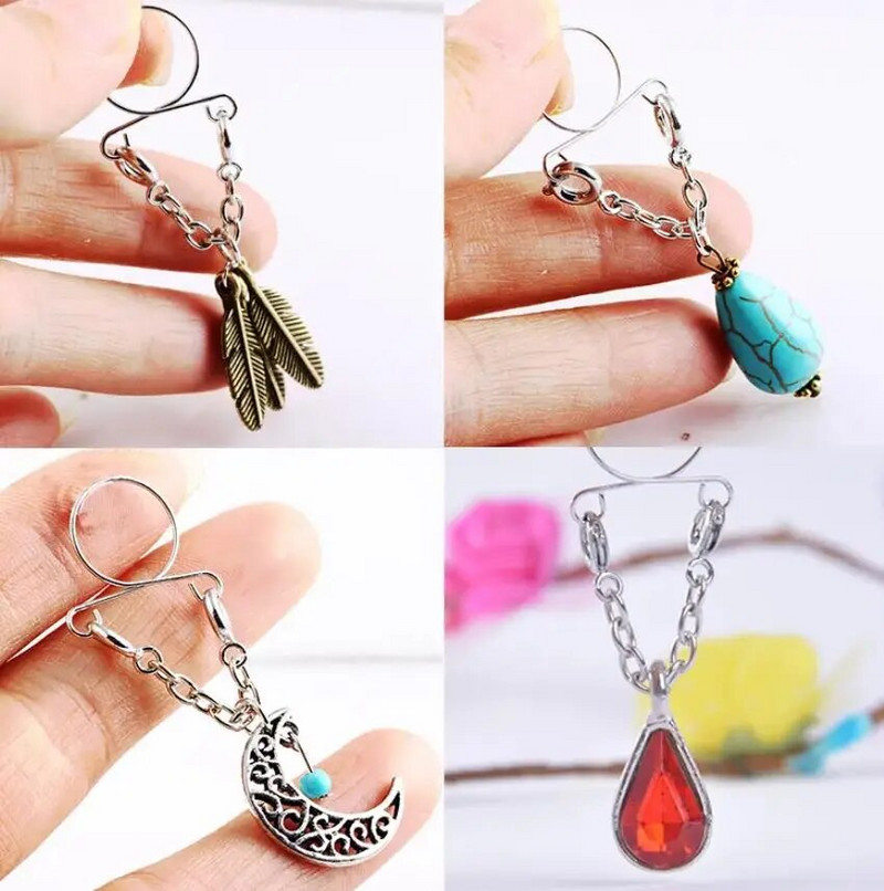 2 ks sexy nastaviteľný falošný piercing do bradavky pre ženy z nehrdzavejúcej ocele s čerešňovým srdcom, prsiami, hrudníkom, dekoráciou, šperky na telo, darček