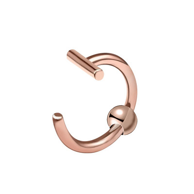 Gótikus hamis piercing rozsdamentes acél ajakgyűrű nőknek orrgyűrűk fül karika csíptető porc fülbevaló septum piercing gót 3 DB