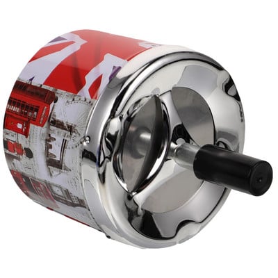 Pelnu turētājs āra pelnu trauki Patio Fashion Desktop Personality Metal Smoker Travel