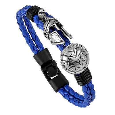 Hot Retro Spartan Κράνος Ανδρικό Βραχιόλι Europe Explosion Κοσμήματα Μόδα Βραχιόλι Γυναικείες Brave Knight Βραχιόλι Φίνο Δώρο Pulseira