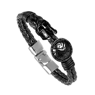Hot Retro Spartan Κράνος Ανδρικό Βραχιόλι Europe Explosion Κοσμήματα Μόδα Βραχιόλι Γυναικείες Brave Knight Βραχιόλι Φίνο Δώρο Pulseira