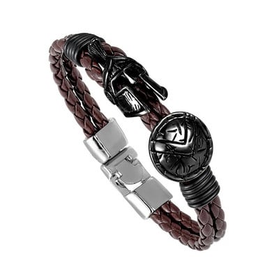 Hot Retro Spartan Κράνος Ανδρικό Βραχιόλι Europe Explosion Κοσμήματα Μόδα Βραχιόλι Γυναικείες Brave Knight Βραχιόλι Φίνο Δώρο Pulseira