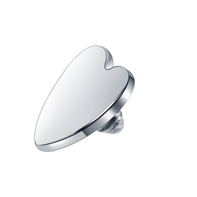 1 gab G23 klases titāna 4 mm ādas enkura augšdaļa mikro ādas draiveri Virsmas sirds zvaigzne ādas enkura pīrsings ķermeņa rotaslietas