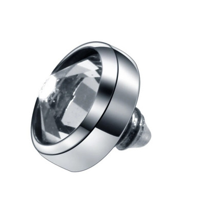 1 gab G23 klases titāna 4 mm ādas enkura augšdaļa mikro ādas draiveri Virsmas sirds zvaigzne ādas enkura pīrsings ķermeņa rotaslietas