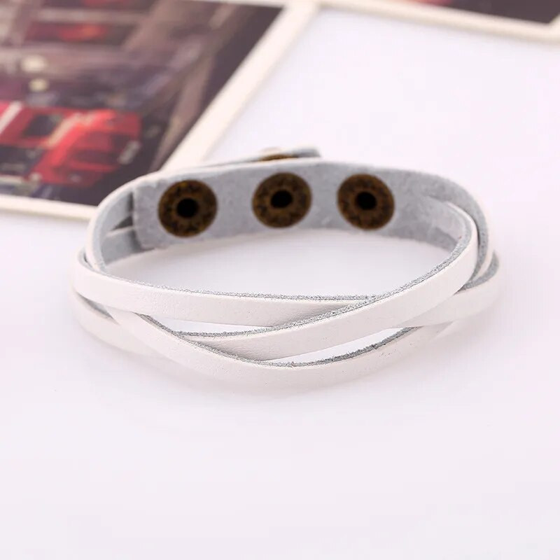 ZORCVENS 2023 Φτηνό χονδρικό ανδρικό δερμάτινο βραχιόλι μόδας 100% ολοκαίνουργιο μοντέρνο βραχιόλι