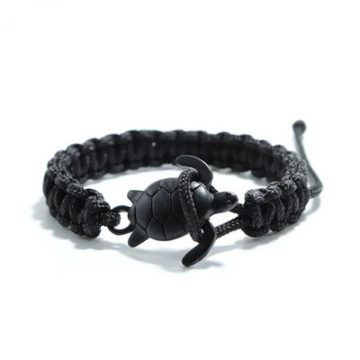 Roku darbs Paracord Survival Rokassprādze Vīriešu Jūras Bruņurupuča Rokassprādze Regulējama Virve Braslet Puisim Dāvanu Rokas Rotaslietas Pulseira