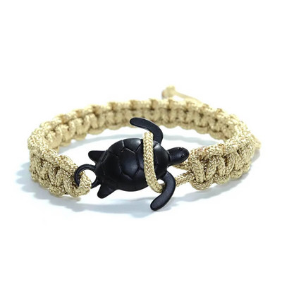 Roku darbs Paracord Survival Rokassprādze Vīriešu Jūras Bruņurupuča Rokassprādze Regulējama Virve Braslet Puisim Dāvanu Rokas Rotaslietas Pulseira