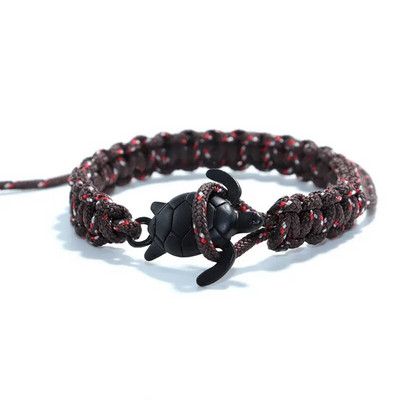 Roku darbs Paracord Survival Rokassprādze Vīriešu Jūras Bruņurupuča Rokassprādze Regulējama Virve Braslet Puisim Dāvanu Rokas Rotaslietas Pulseira