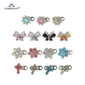 1Pc Micro Dermal Piercing Titanium Stainless Steel Crystal Dermal Piercings Top Dermal Anchor Skin Diver Surface Piercing