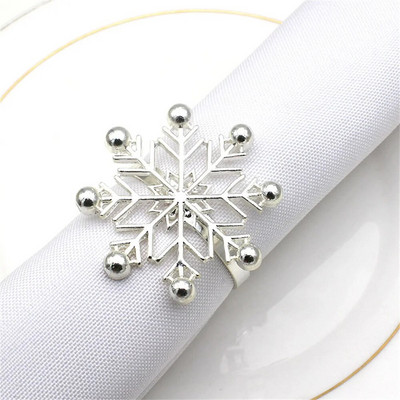 6Gb Melnā brieža galvas salvešu gredzeni Ziemassvētku salvešu gredzenu turētāji Ziemeļbrieža salvešu sprādze Helovīna vakariņām kāzu galds