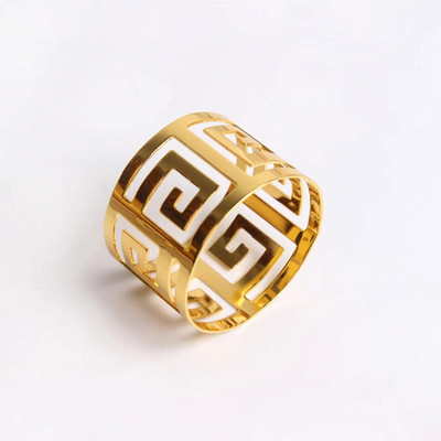 4 gab metāla salvešu gredzeni, vienkāršu gredzenu modeļu salvešu sprādze, kāzu salvešu turētājs, ēdamistabas ģimenes vakariņu galda dekorēšanai