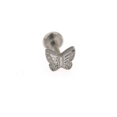 ASTM F136 Titanium 16G Tree Cute Bear Labret Porc Tragus Monroe ajak orr Helix Stud Fülbevaló Állat Piercing Ékszer