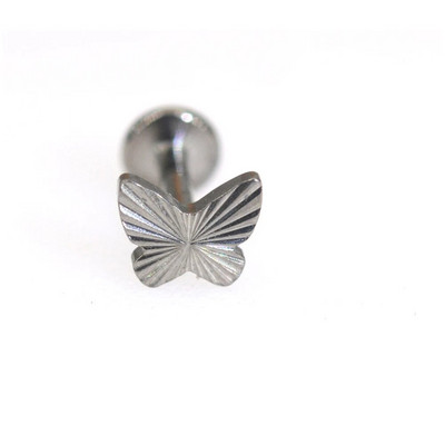 ASTM F136 Titanium 16G Tree Cute Bear Labret Porc Tragus Monroe ajak orr Helix Stud Fülbevaló Állat Piercing Ékszer