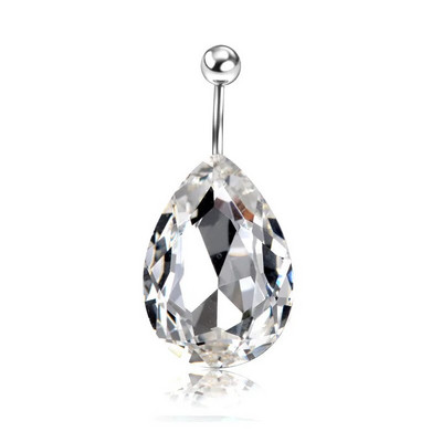 1Gb Sexy Factory Price Anti Allergy Simple Lounger Titāna Auskari Ausu Nagu Vēders Pogas Gredzeni Naba Pīrsings Drop Shipping