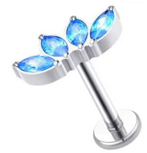 1PC F136 Titan Cartilage Helix Tragus Piercing pentru ureche Punk Rock Piercing pentru ureche pentru unghii Cercei pentru bijuterii pentru corp Accesorii