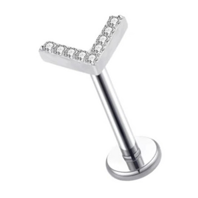 1PC F136 Titan Cartilage Helix Tragus Piercing pentru ureche Punk Rock Piercing pentru ureche pentru unghii Cercei pentru bijuterii pentru corp Accesorii