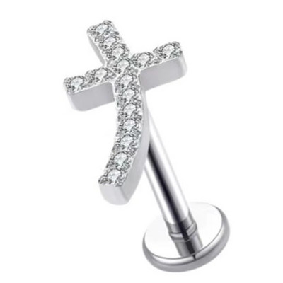 1PC F136 Titan Cartilage Helix Tragus Piercing pentru ureche Punk Rock Piercing pentru ureche pentru unghii Cercei pentru bijuterii pentru corp Accesorii