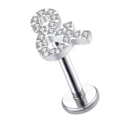 1PC F136 Titan Cartilage Helix Tragus Piercing pentru ureche Punk Rock Piercing pentru ureche pentru unghii Cercei pentru bijuterii pentru corp Accesorii