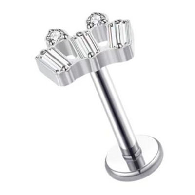 1PC F136 Titan Cartilage Helix Tragus Piercing pentru ureche Punk Rock Piercing pentru ureche pentru unghii Cercei pentru bijuterii pentru corp Accesorii