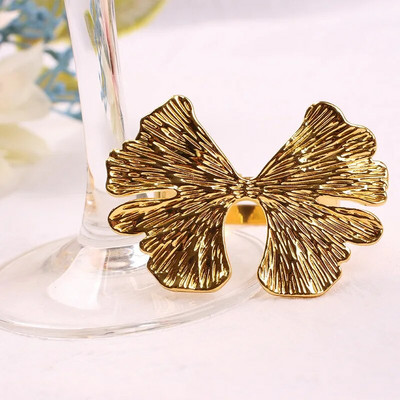 6 gab zelta sudraba kāzu dekorācijas salvešu gredzens, metāla salvešu sprādze, festivāla vakariņu ballītēm pusdienu galda banketu mielastam